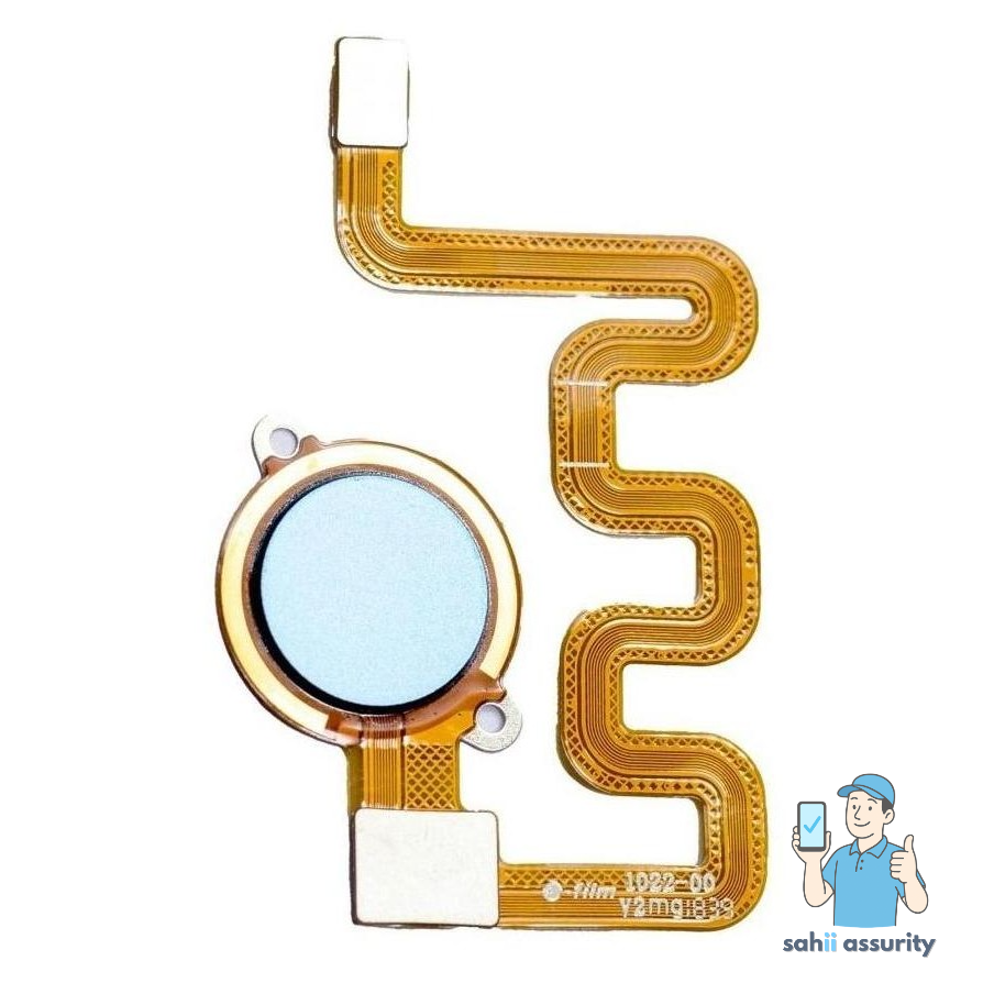 Fingerprint Sensor with Flex Cable for Xiaomi Redmi 6 Pro Blue thumbnail